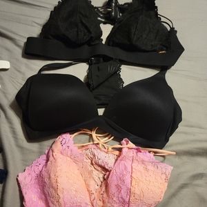 Womens PINK BRAS AND BRALETTES
